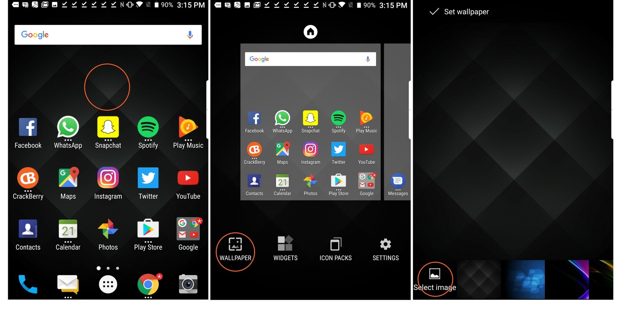 Blackberry Keyone Home Screen - 2048x1044 Wallpaper - teahub.io
