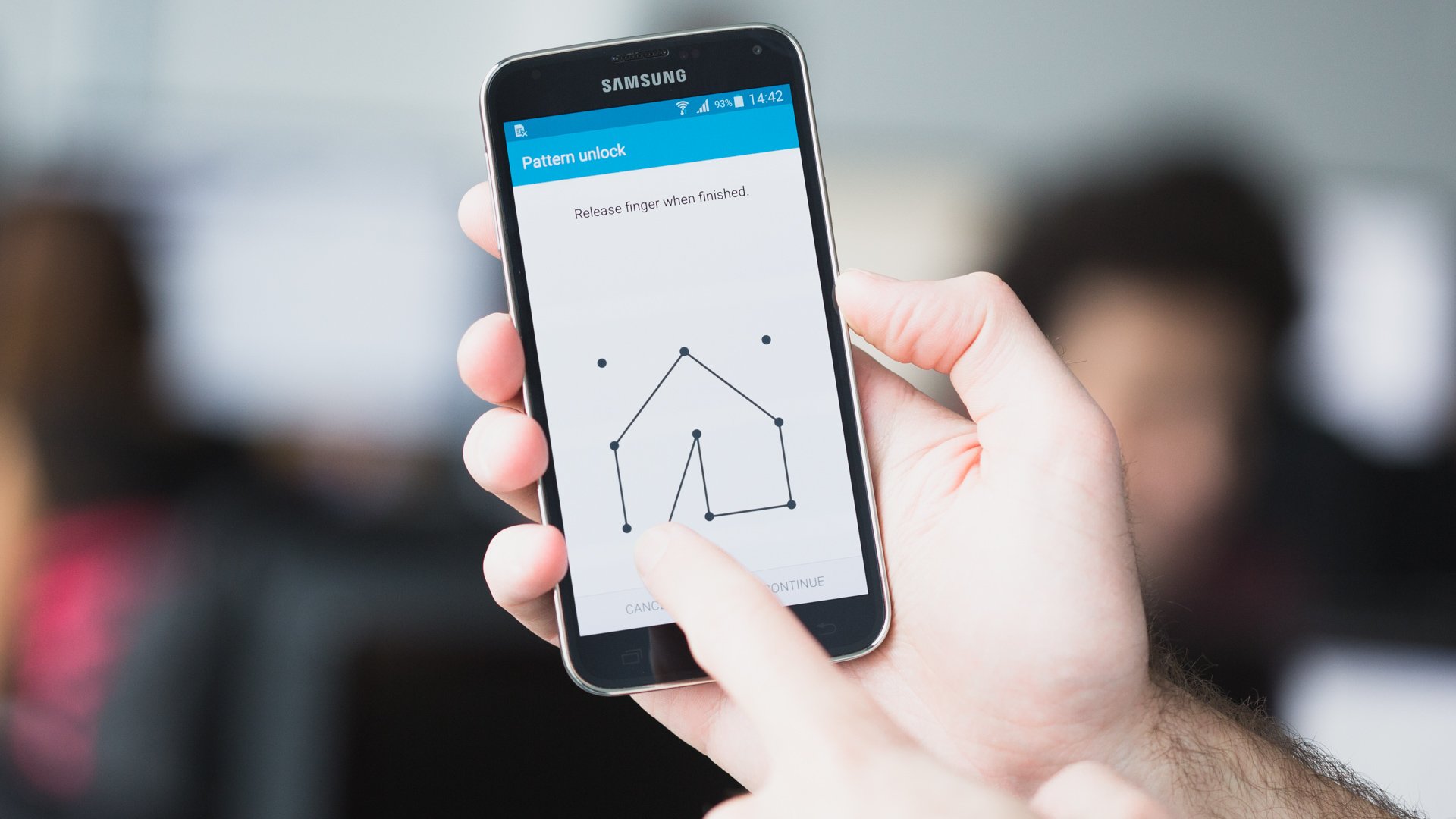 Unlock Pattern Lock Samsung - HD Wallpaper 