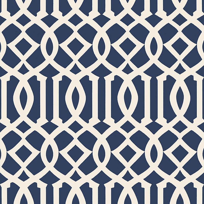 Schumacher Wallpaper Imperial Trellis - HD Wallpaper 