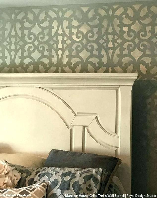 Wallpaper For House Wall Mansion House Grille Trellis - Wall - HD Wallpaper 