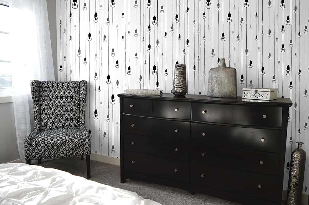 Casart Covering Black And White Light Rain Removable - Black And White Removable - HD Wallpaper 