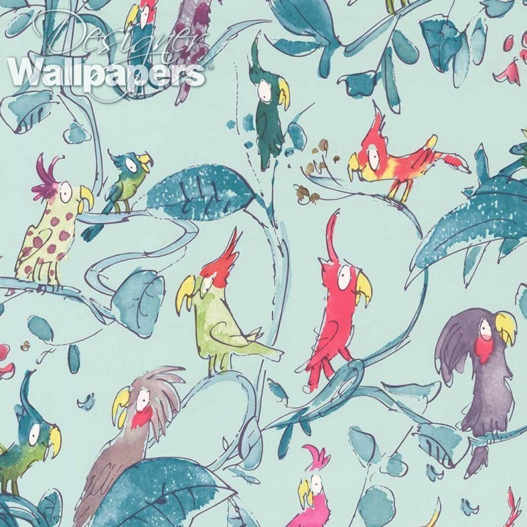 Cockatoos - Cockatoo Wallpaper Quentin Blake - HD Wallpaper 