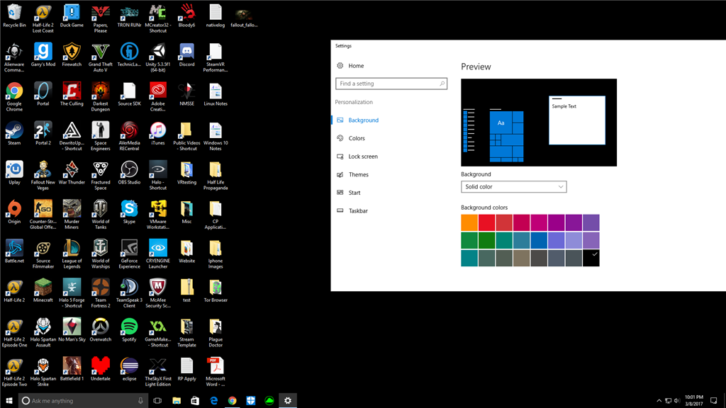 Background Windows 10 Icon Desktop - HD Wallpaper 