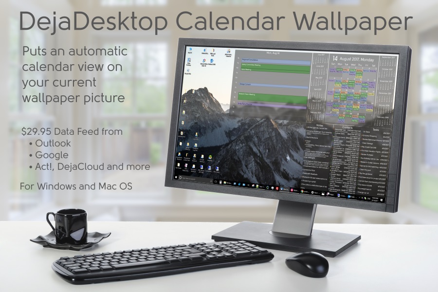 Dejadesktop Calendar - HD Wallpaper 