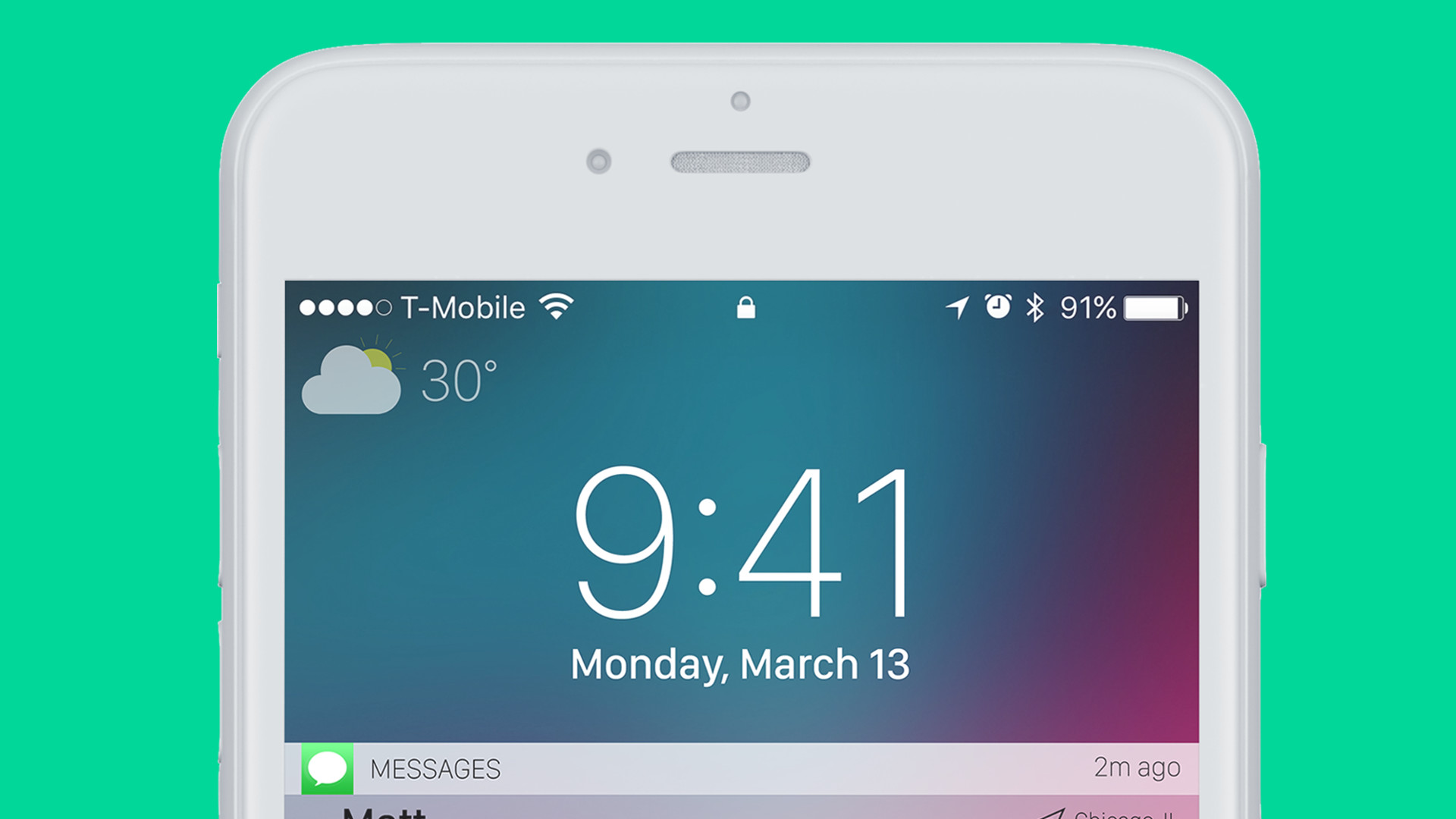 Ios Complications Could Bring Similar Functionality - Weather On Lock Screen Ios 11 - HD Wallpaper 