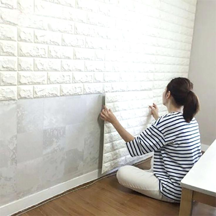 Wallpaper Wall Designs Peel Stick Wallpaper Brick Design - Sticker Brick Wall - HD Wallpaper 