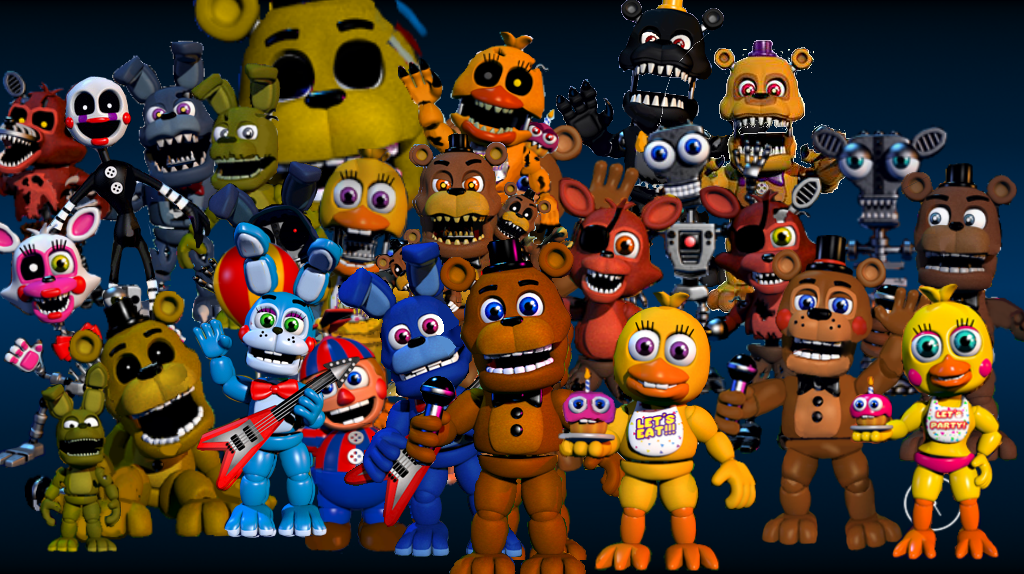 Fnaf Thank You Fnaf World - HD Wallpaper 