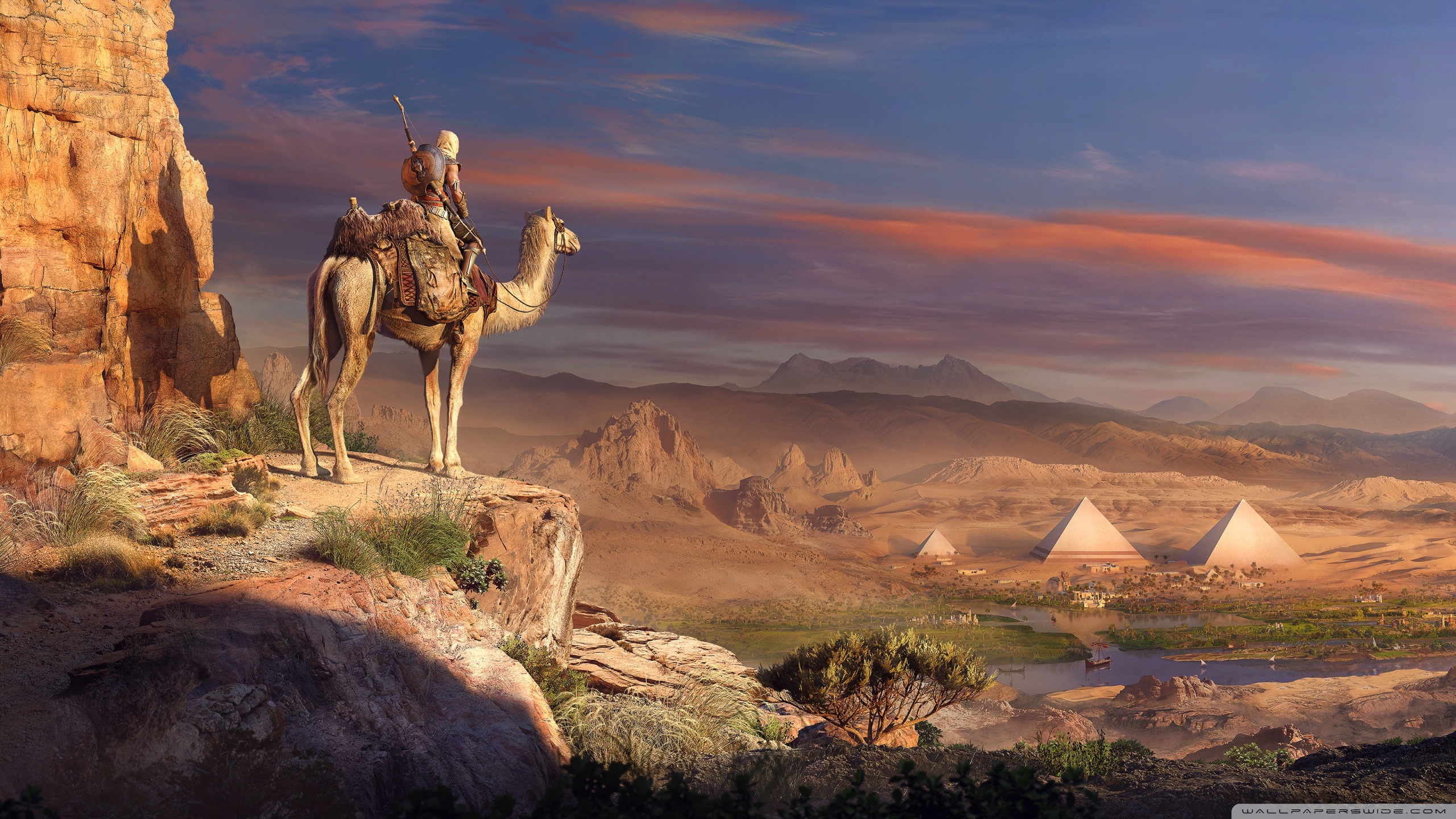 4k Assassins Creed Origins - HD Wallpaper 