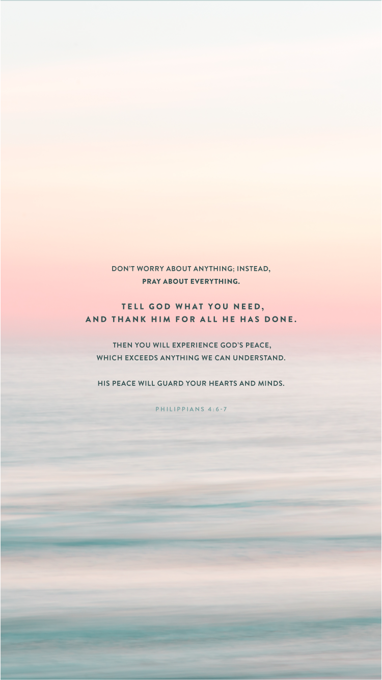 Philippians 4 6 7 Iphone - 750x1334 Wallpaper - teahub.io
