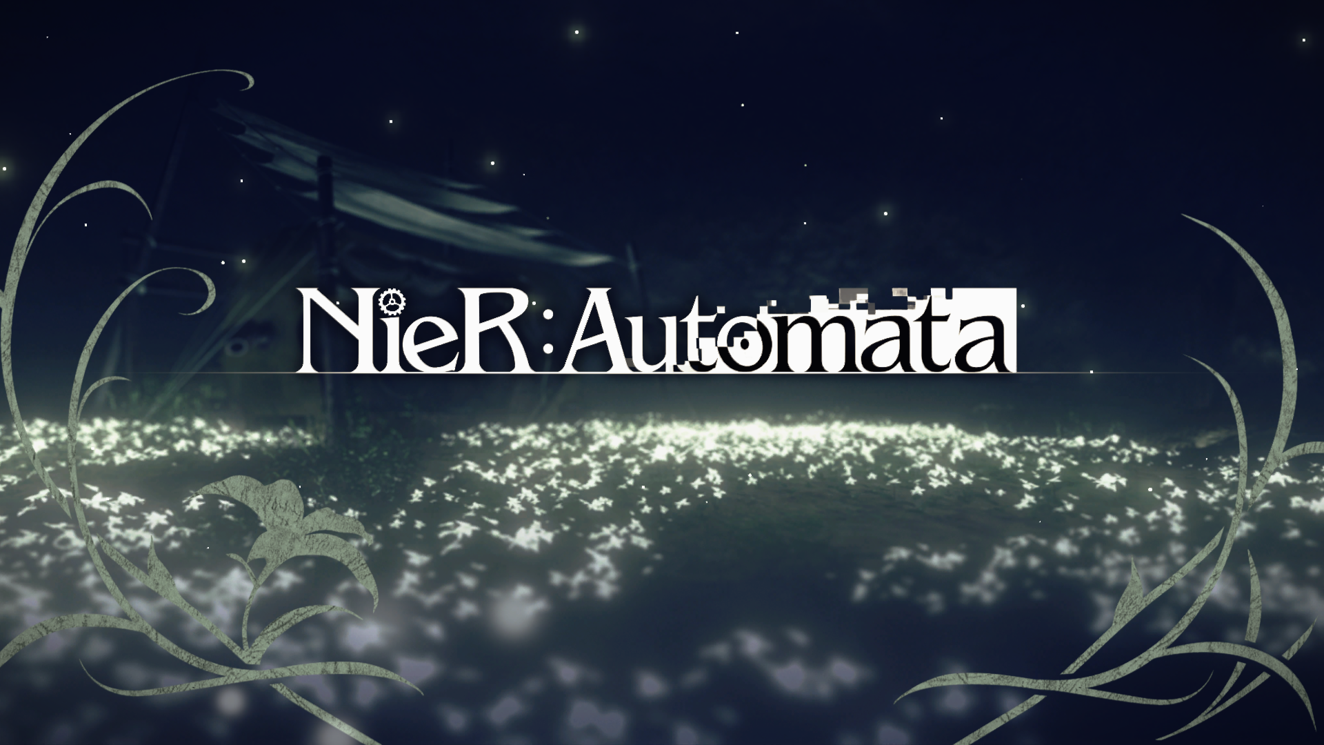 Nier Automata Title Screen - HD Wallpaper 