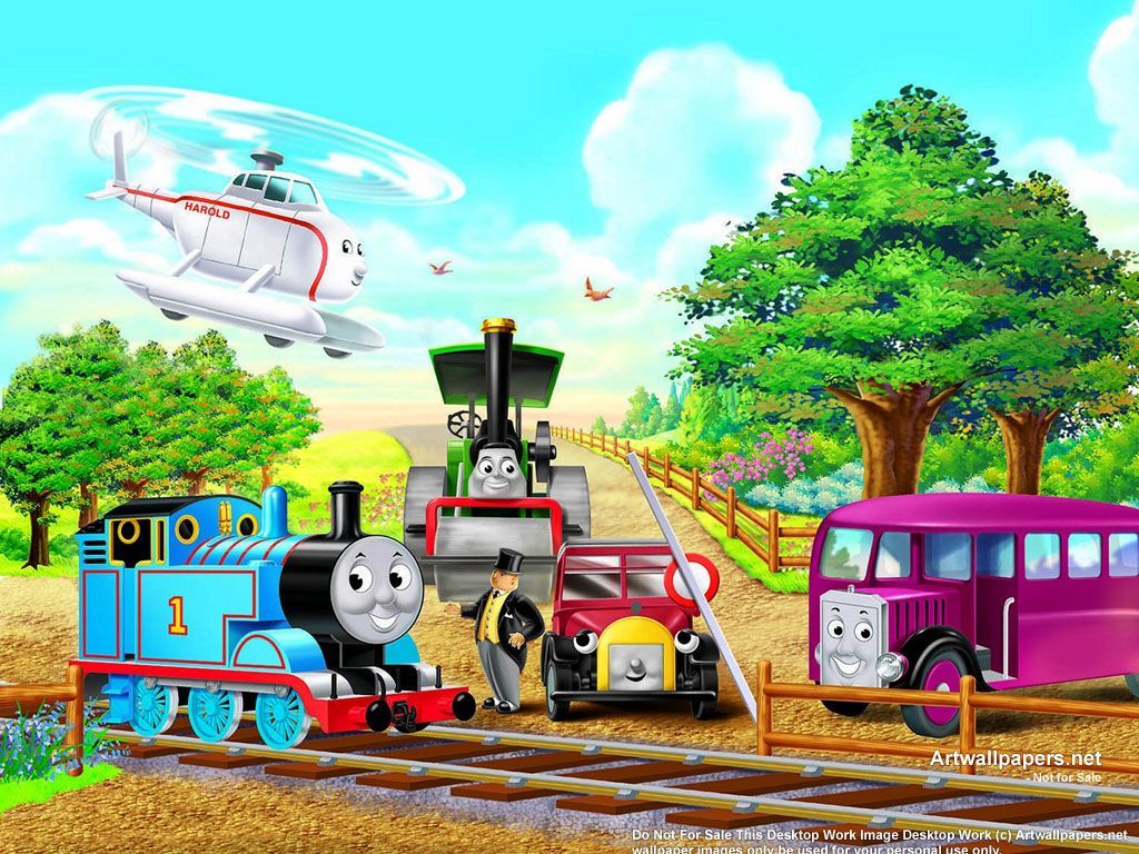 Thomas And Friends Background - HD Wallpaper 
