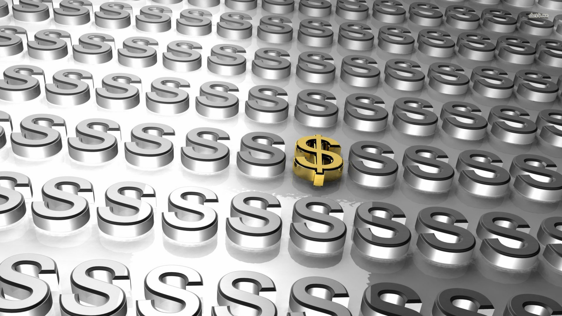 Dollar 3d - HD Wallpaper 