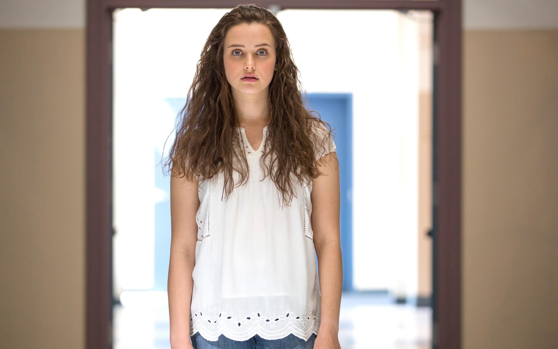 Hannah Baker Katherine Langford - HD Wallpaper 