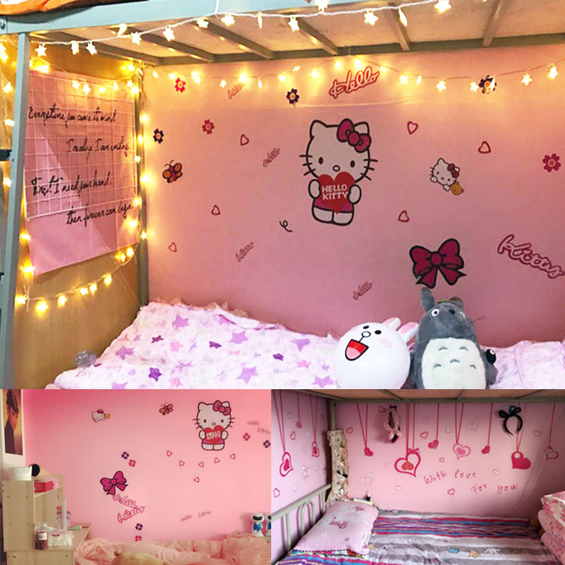 Wallpaper Self-adhesive Bedroom Warm Wallpaper Dormitory - Adhesive Wallpaper For Bedroom - HD Wallpaper 