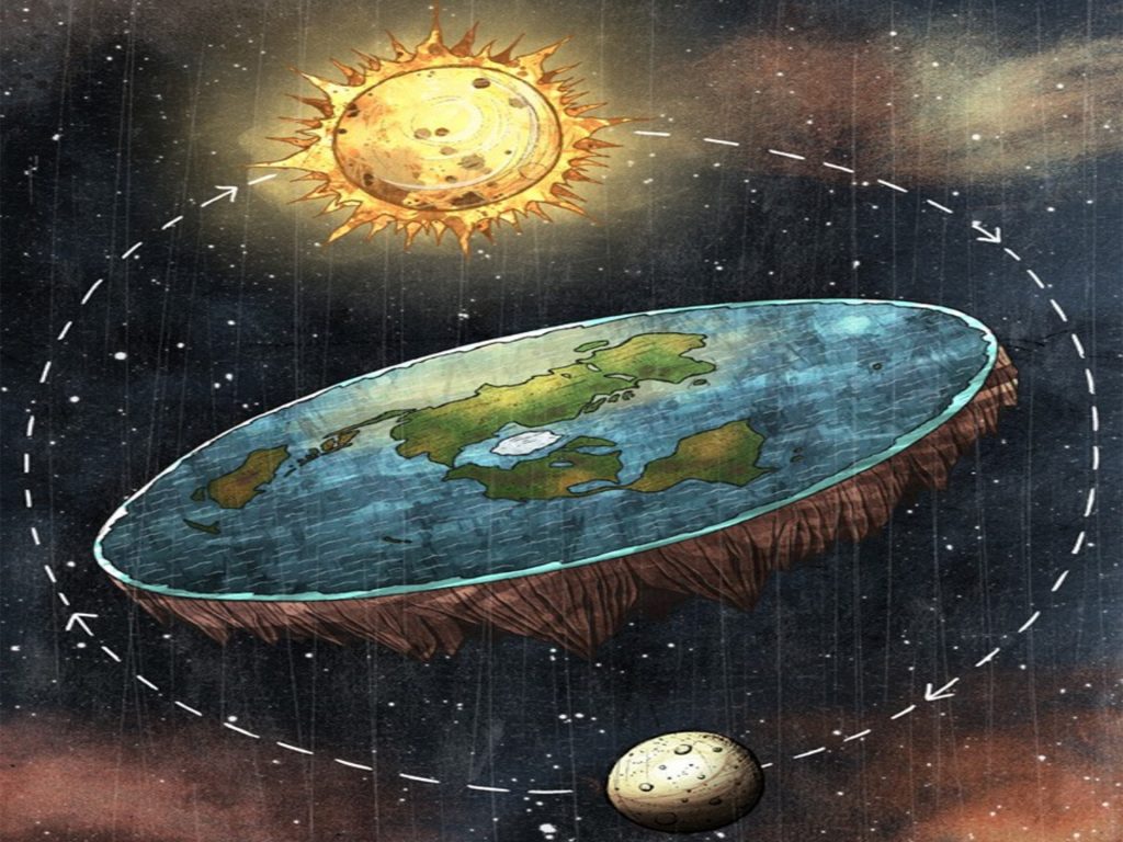 Flat Earth Theory - HD Wallpaper 
