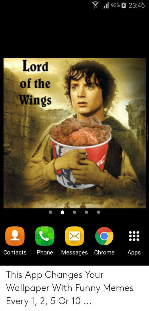 Chrome, Funny, And Memes - Lord Of The Wings - HD Wallpaper 