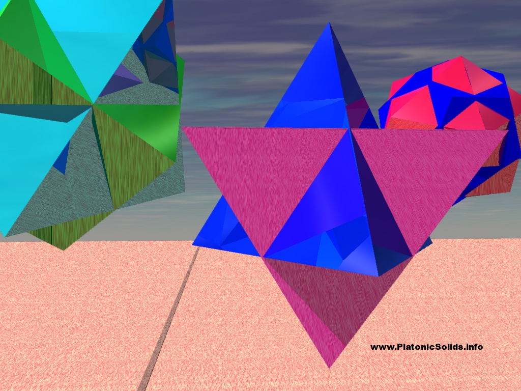 Platonic Solids - Solids - HD Wallpaper 