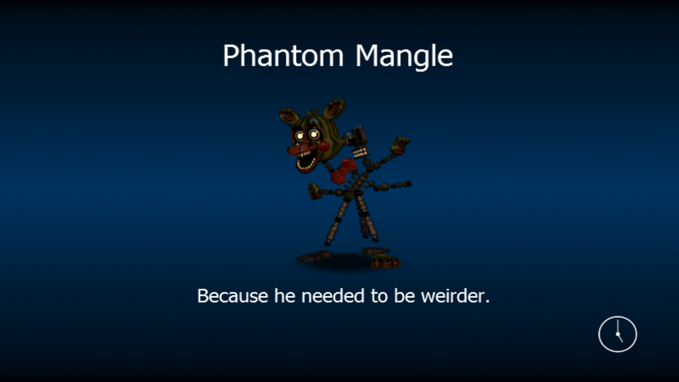 Phantom Mangle Because He Needed To Be Weirder - Fnaf Phantom Mangle Meme - HD Wallpaper 