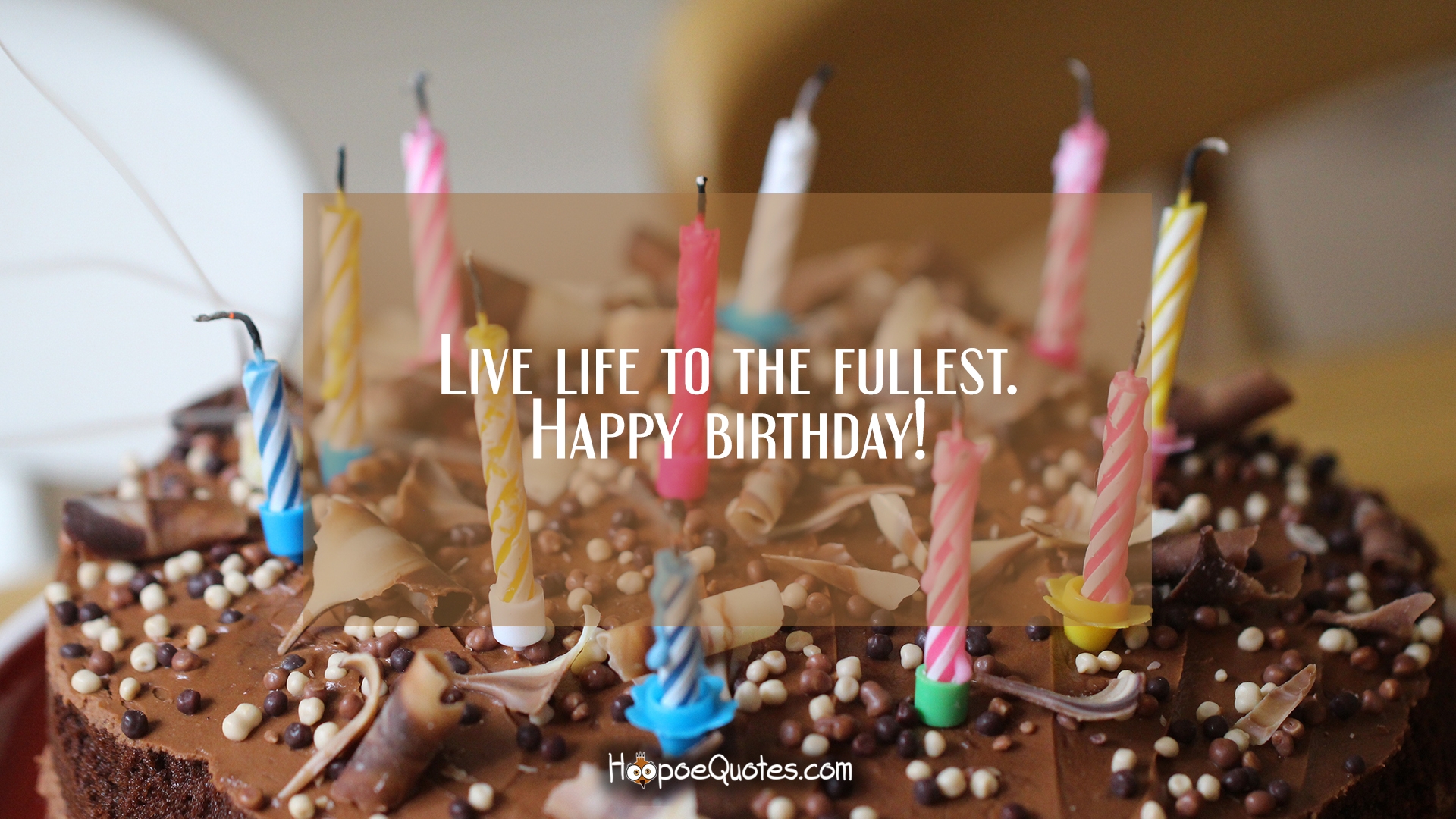 5th Chocolate Birthday Cake - HD Wallpaper 