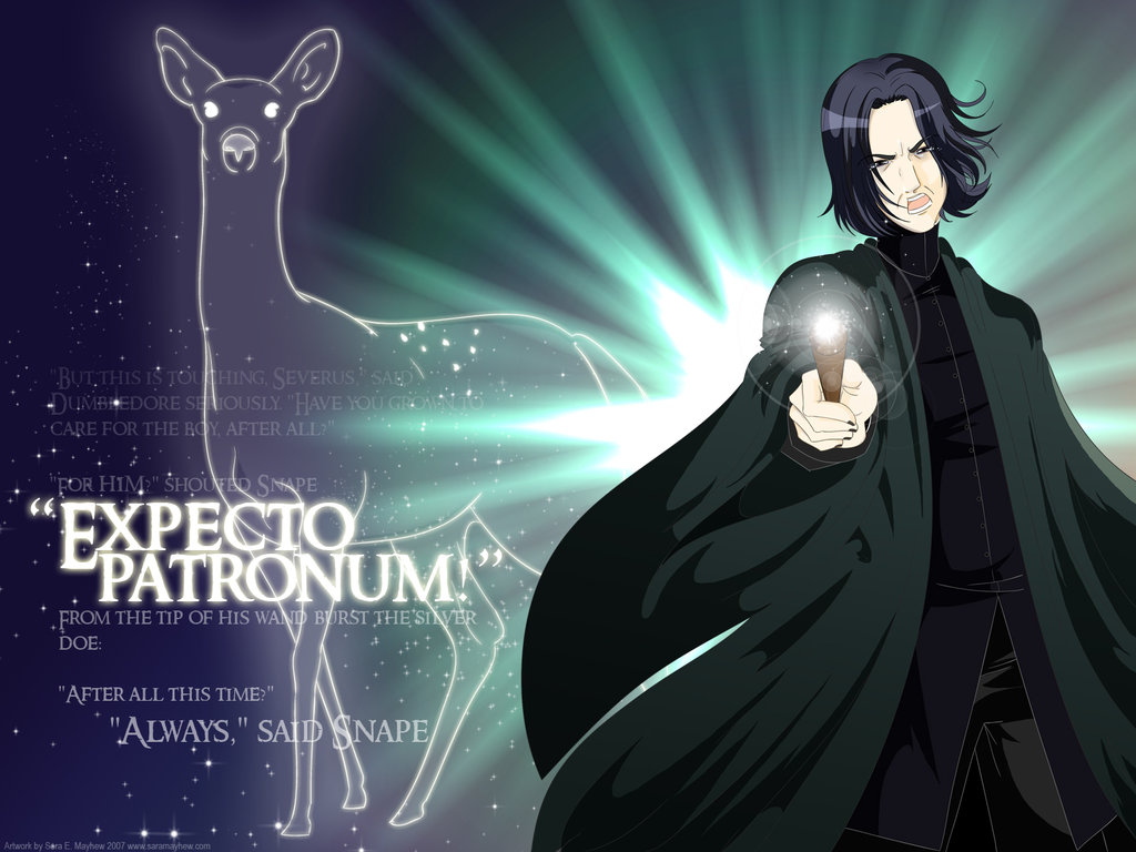 Lily And Severus Snape Art - HD Wallpaper 
