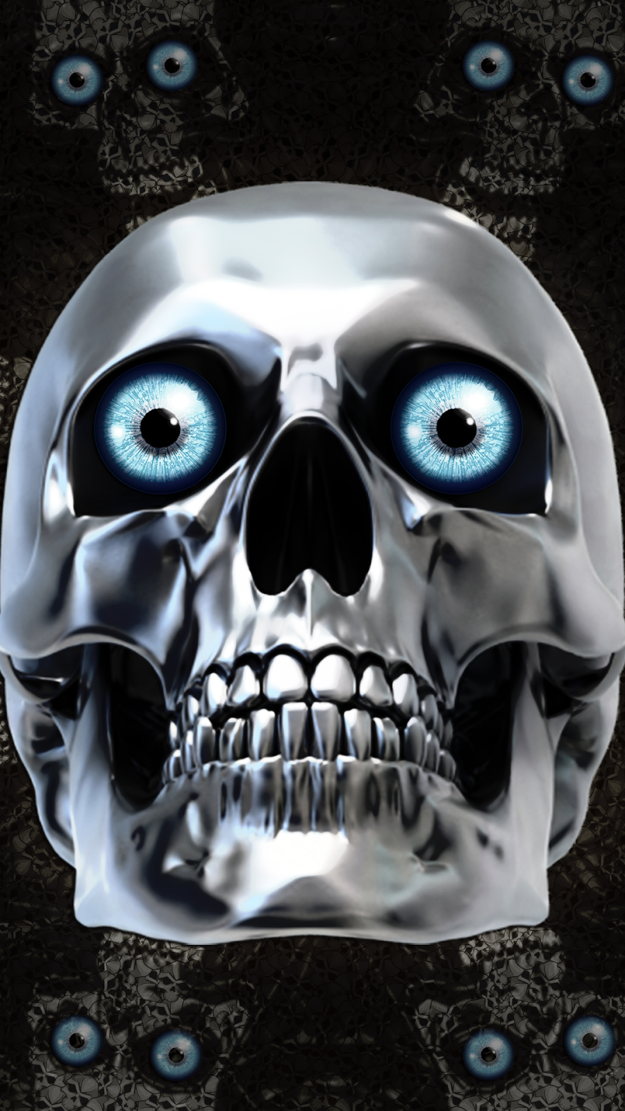 Skull Hd Wallpapers For Mobile - HD Wallpaper 