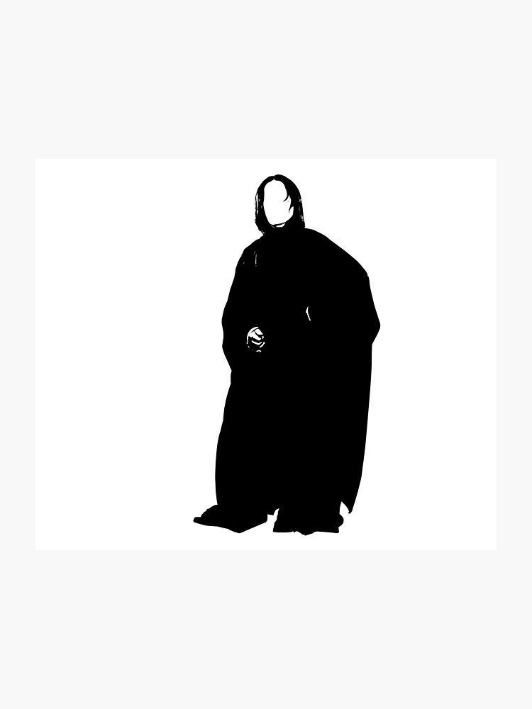 Severus Snape Silhouette - HD Wallpaper 