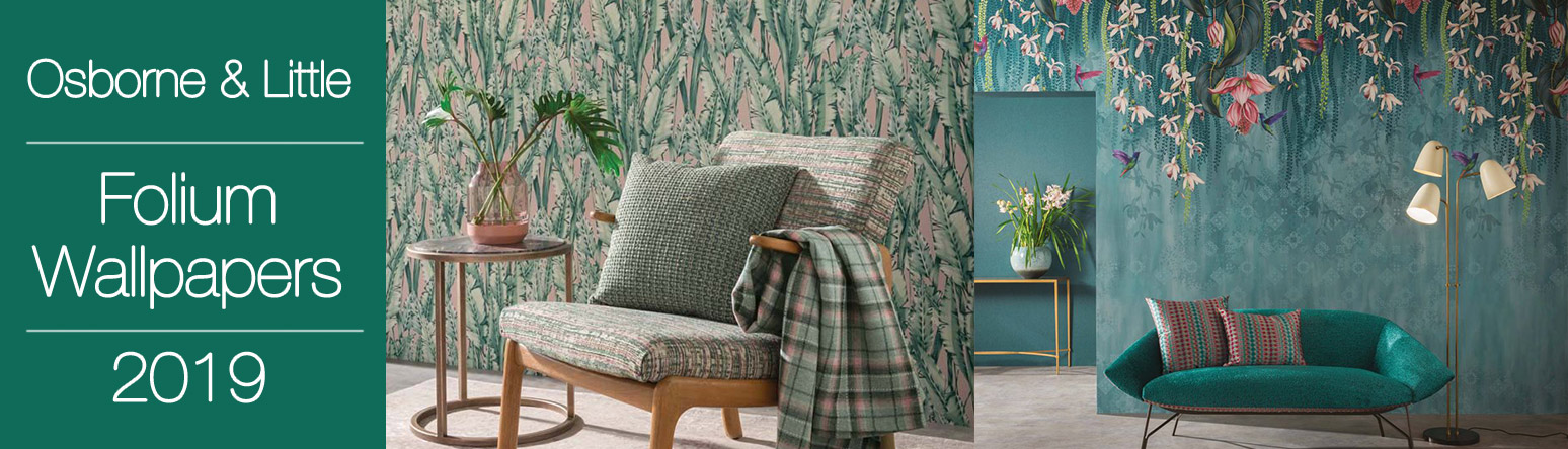 Osborne And Little Trailing Orchid - HD Wallpaper 