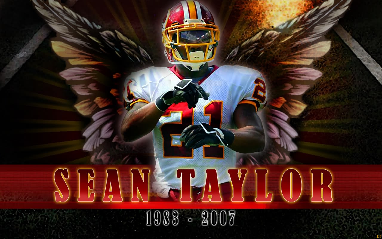 Sean Taylor Redskins Background - HD Wallpaper 