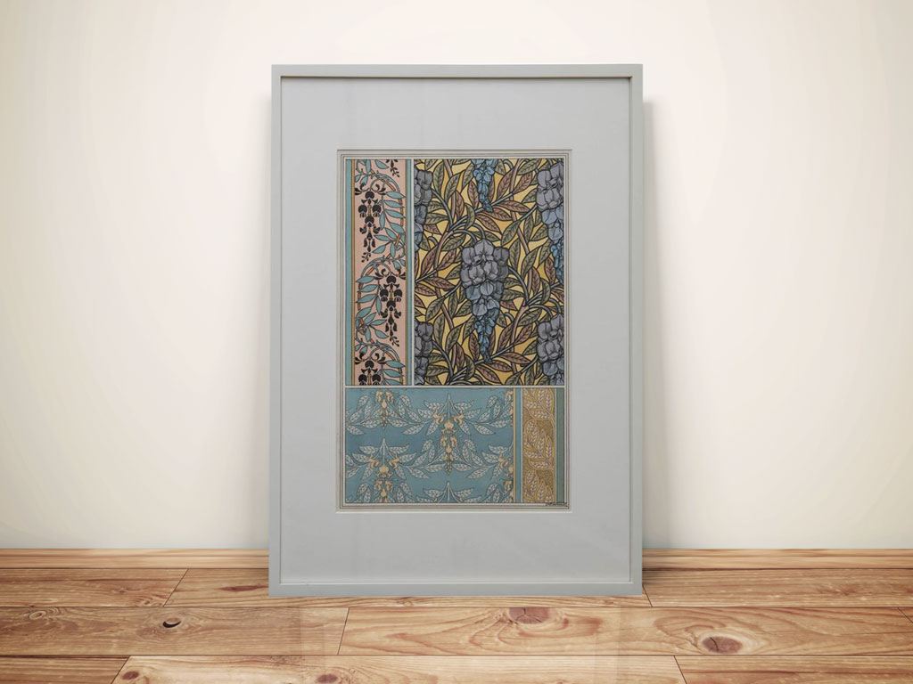 Vintage Wallpaper Print - Motif - HD Wallpaper 