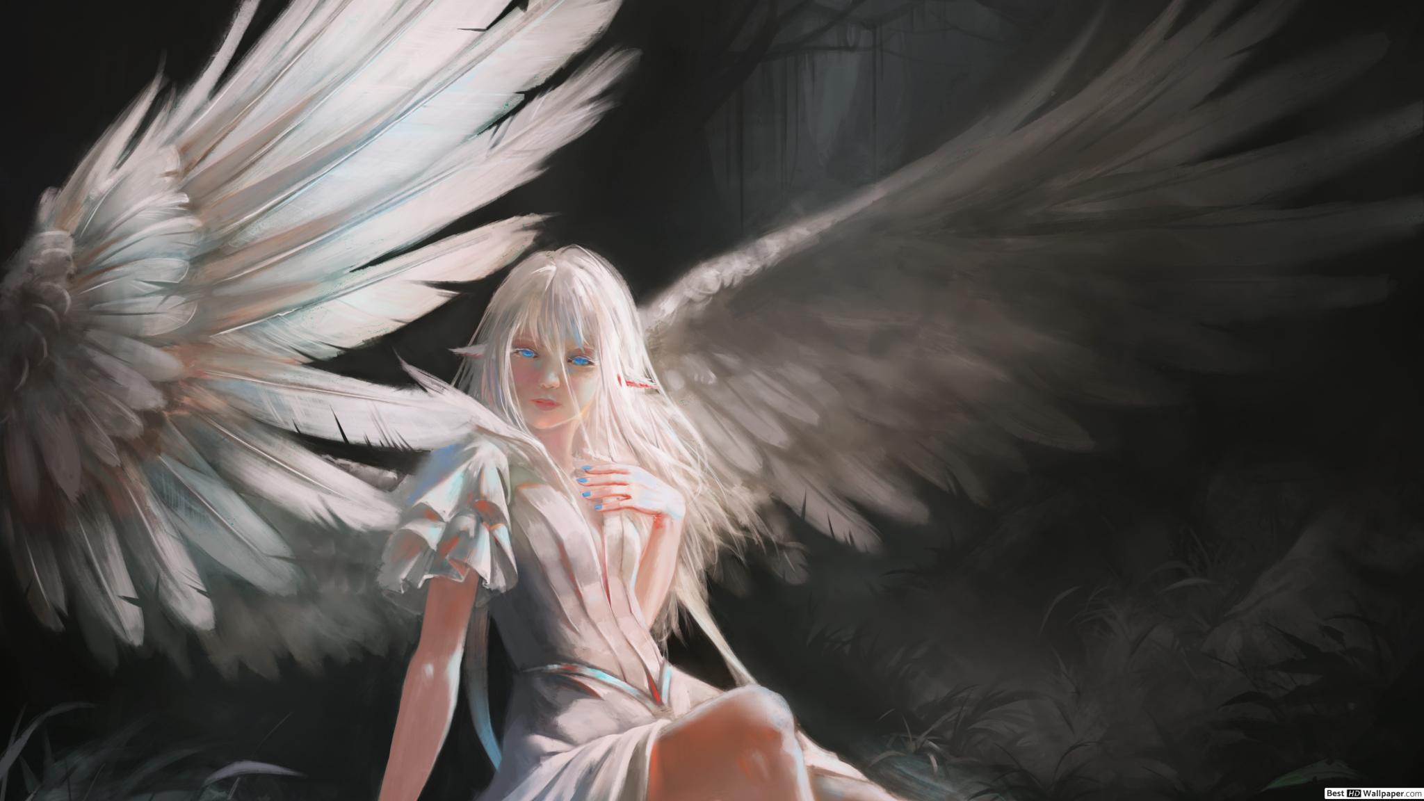 Fantasy Angel - HD Wallpaper 