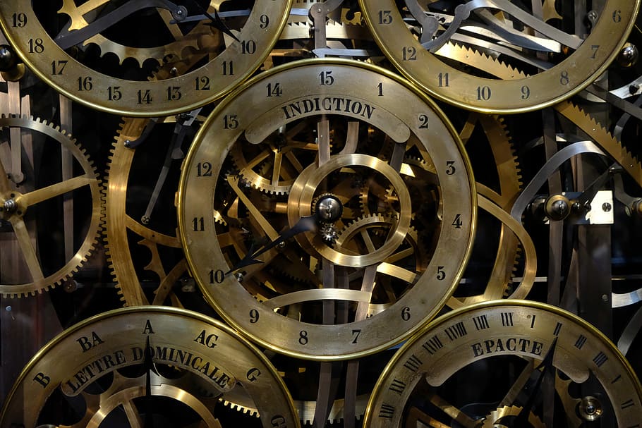 Indiction Mechanical Clock, Movement, Technology, Works, First Clock