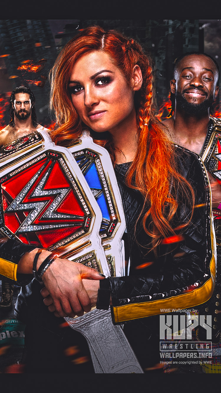 Seth Rollins Becky Lynch - HD Wallpaper 