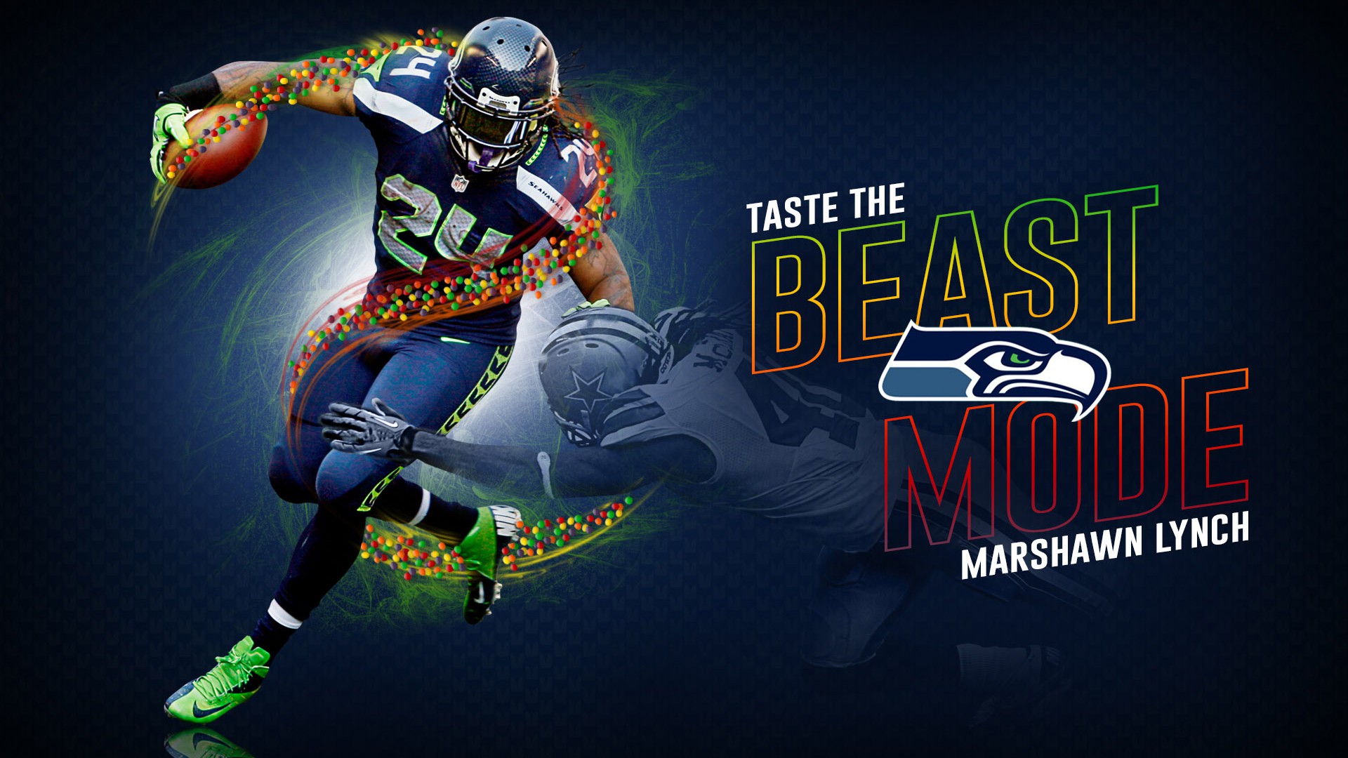 Marshawn Lynch 2015 Beast Mode Wallpaper - Marshawn Lynch Beast Mode - HD Wallpaper 