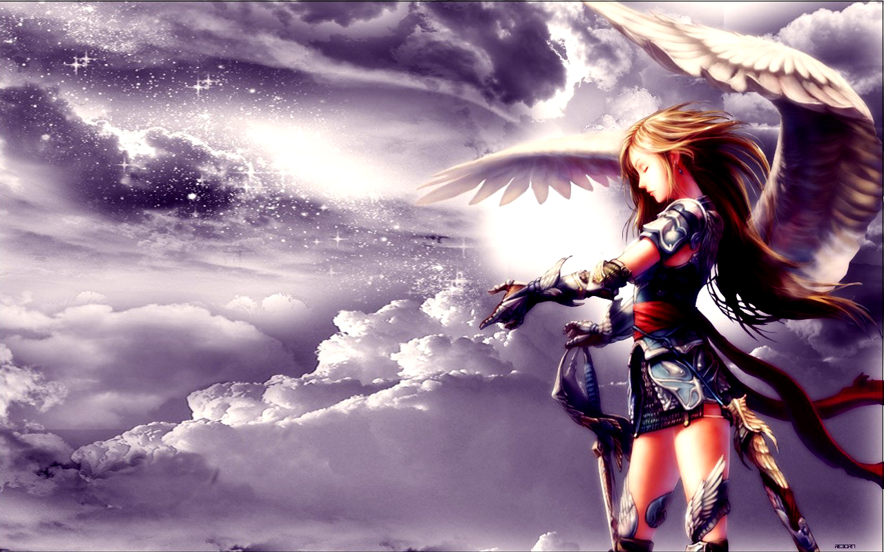 Angel Wallpaper And Background Image Id109487 - HD Wallpaper 