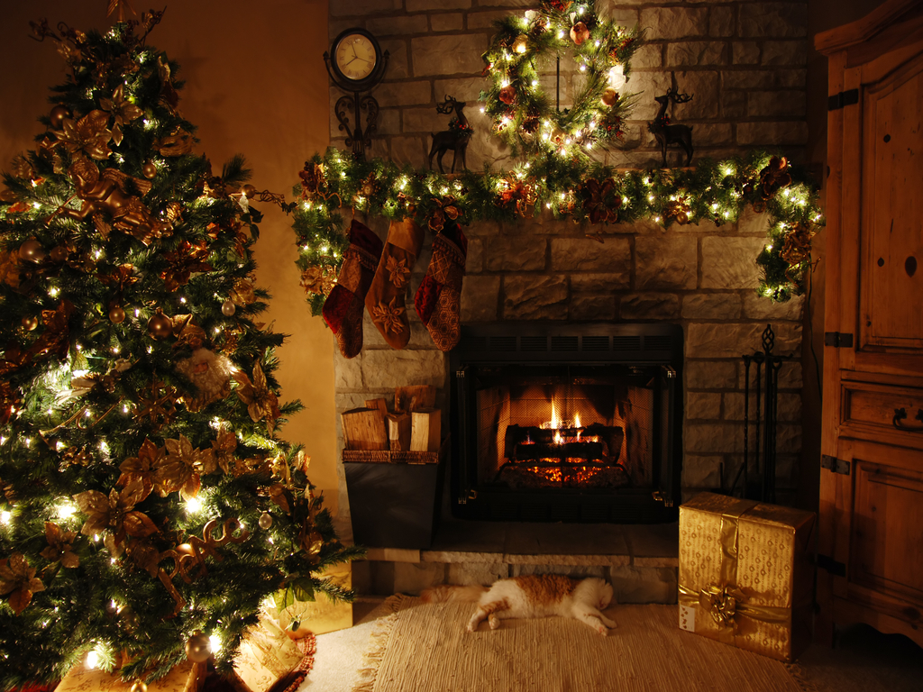 Free Christmas Wallpaper - HD Wallpaper 