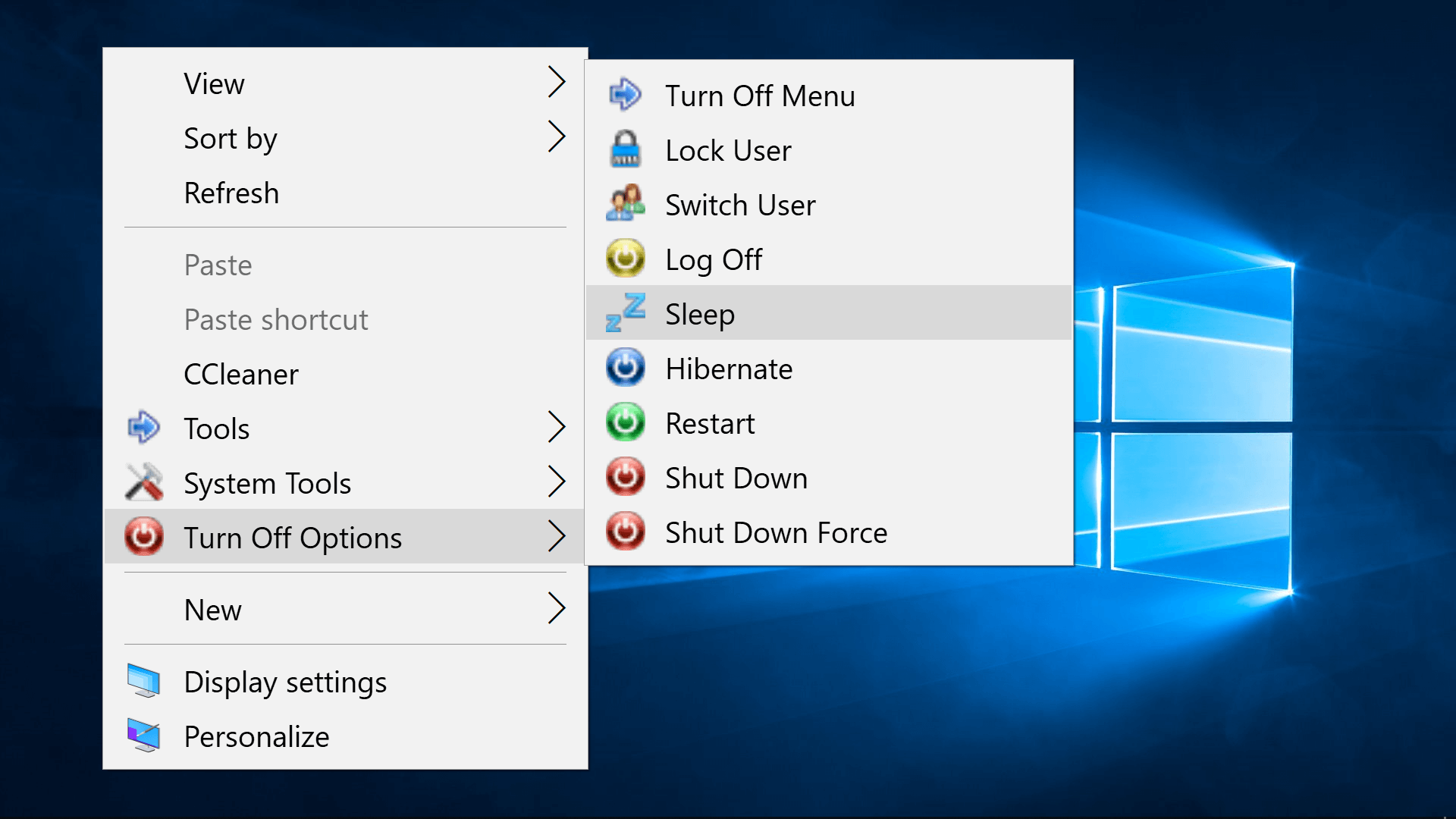 Windows 10 Right Click Menu - HD Wallpaper 