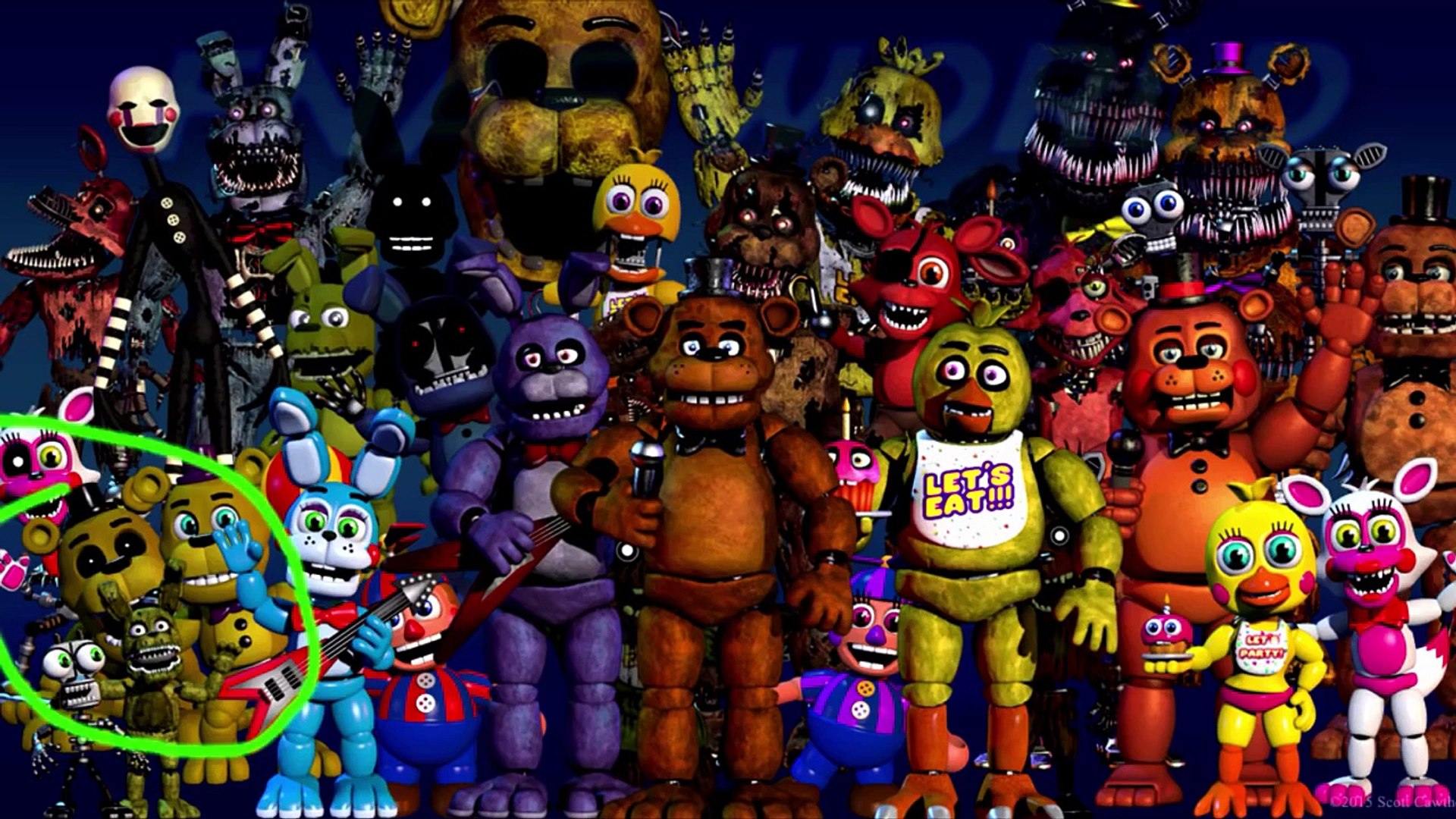 เกม Five Nights At Freddy's - HD Wallpaper 
