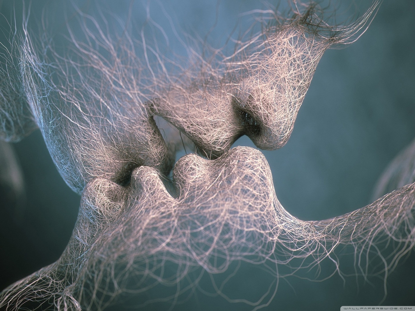 Spiritual Soulmate Painting - HD Wallpaper 