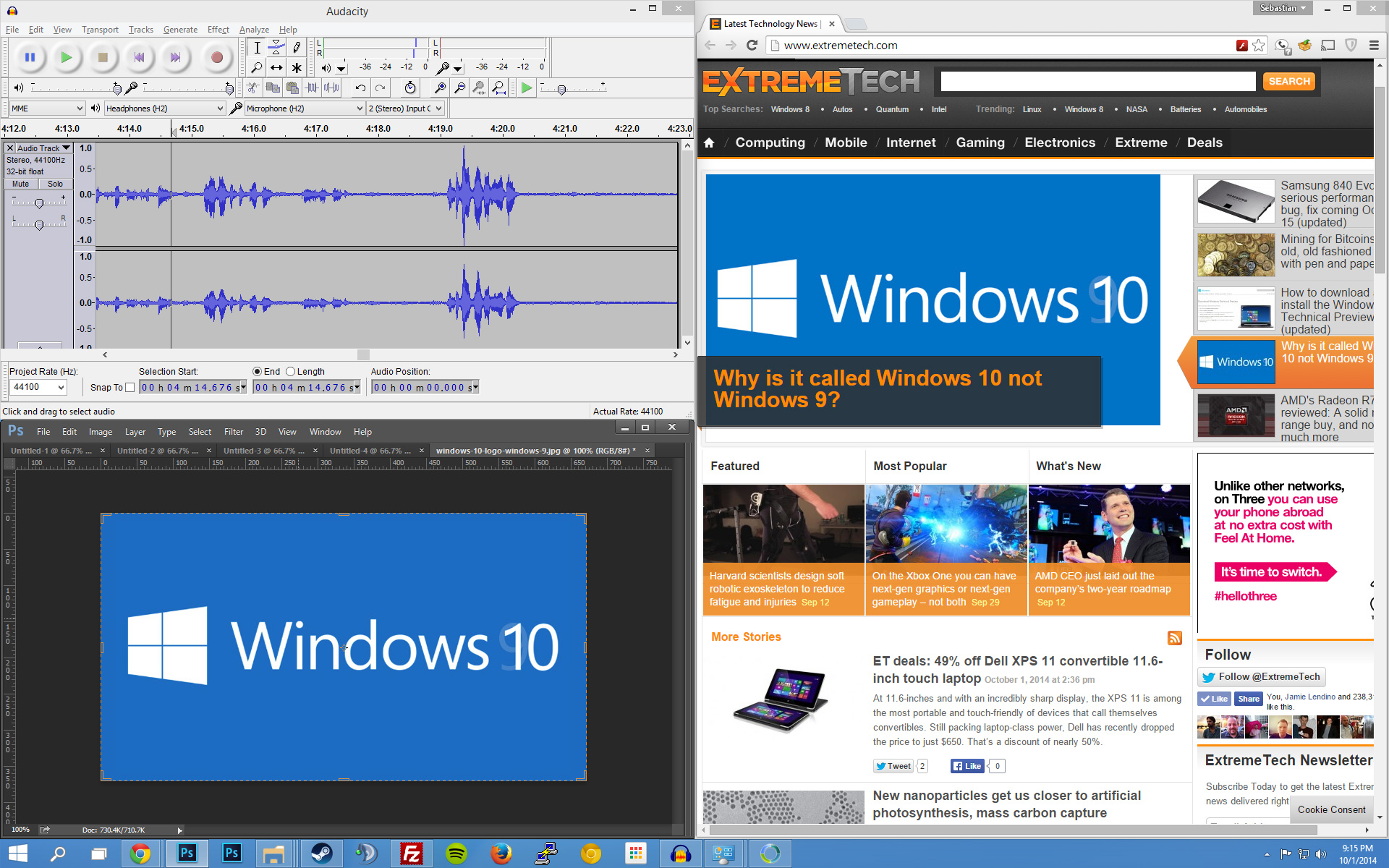 Snap Windows 10 - HD Wallpaper 