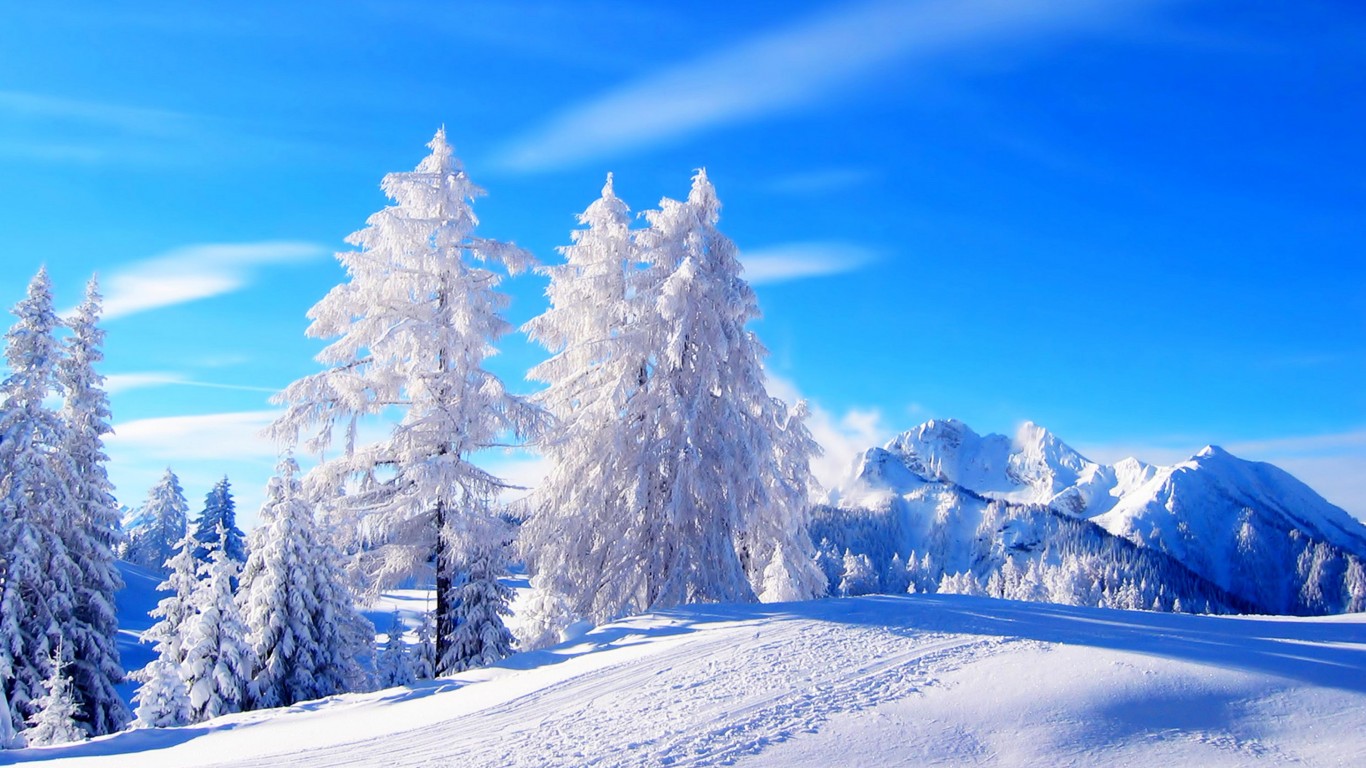 Winter Landscapes Wallpapers Hd - HD Wallpaper 