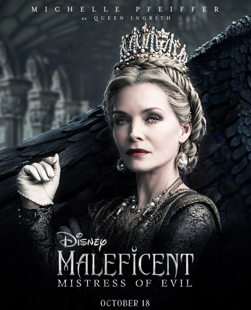 Maleficent Mistress Of Evil 2019 Poster - HD Wallpaper 