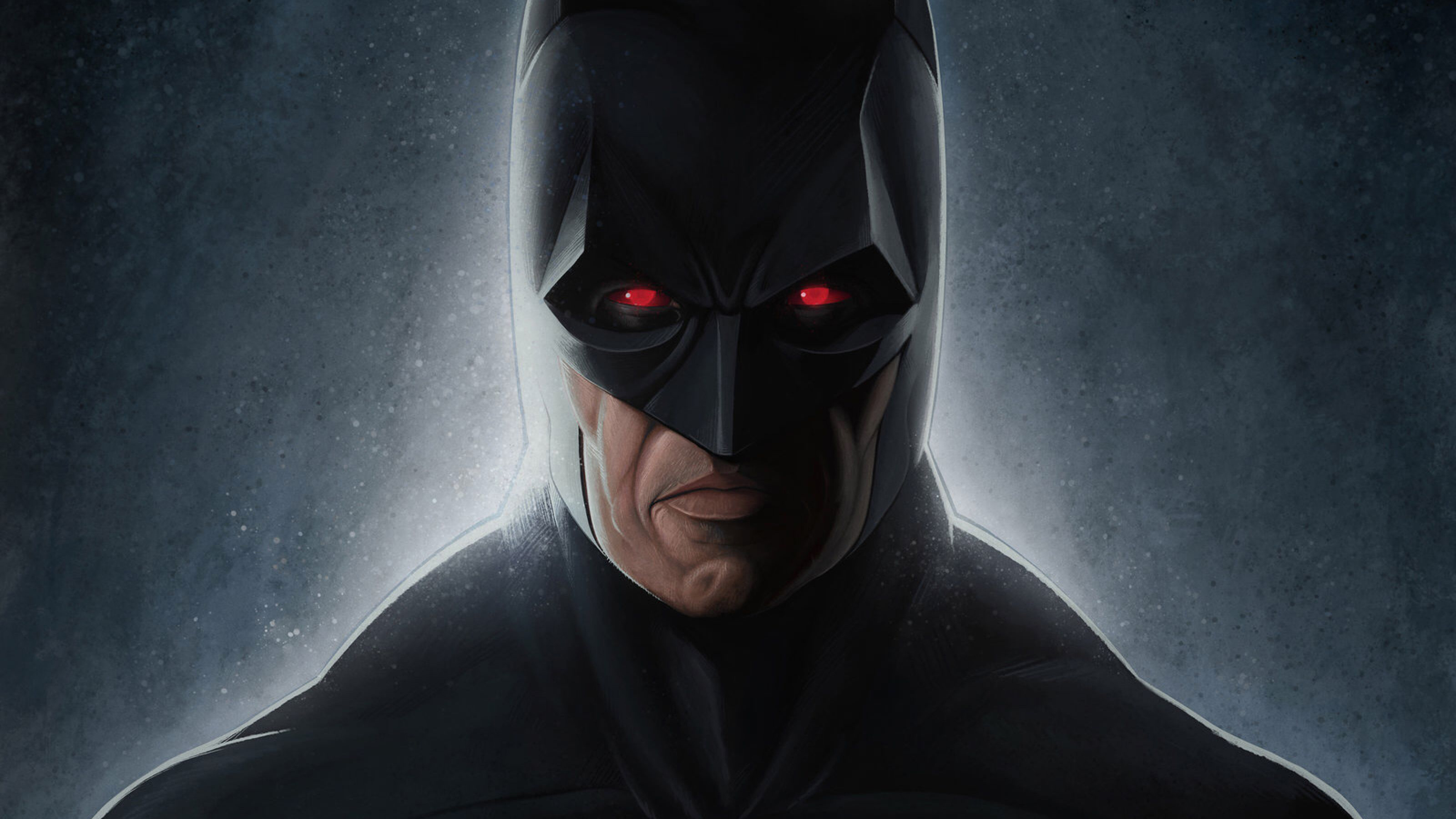 Super Hero With Red Eyes - HD Wallpaper 