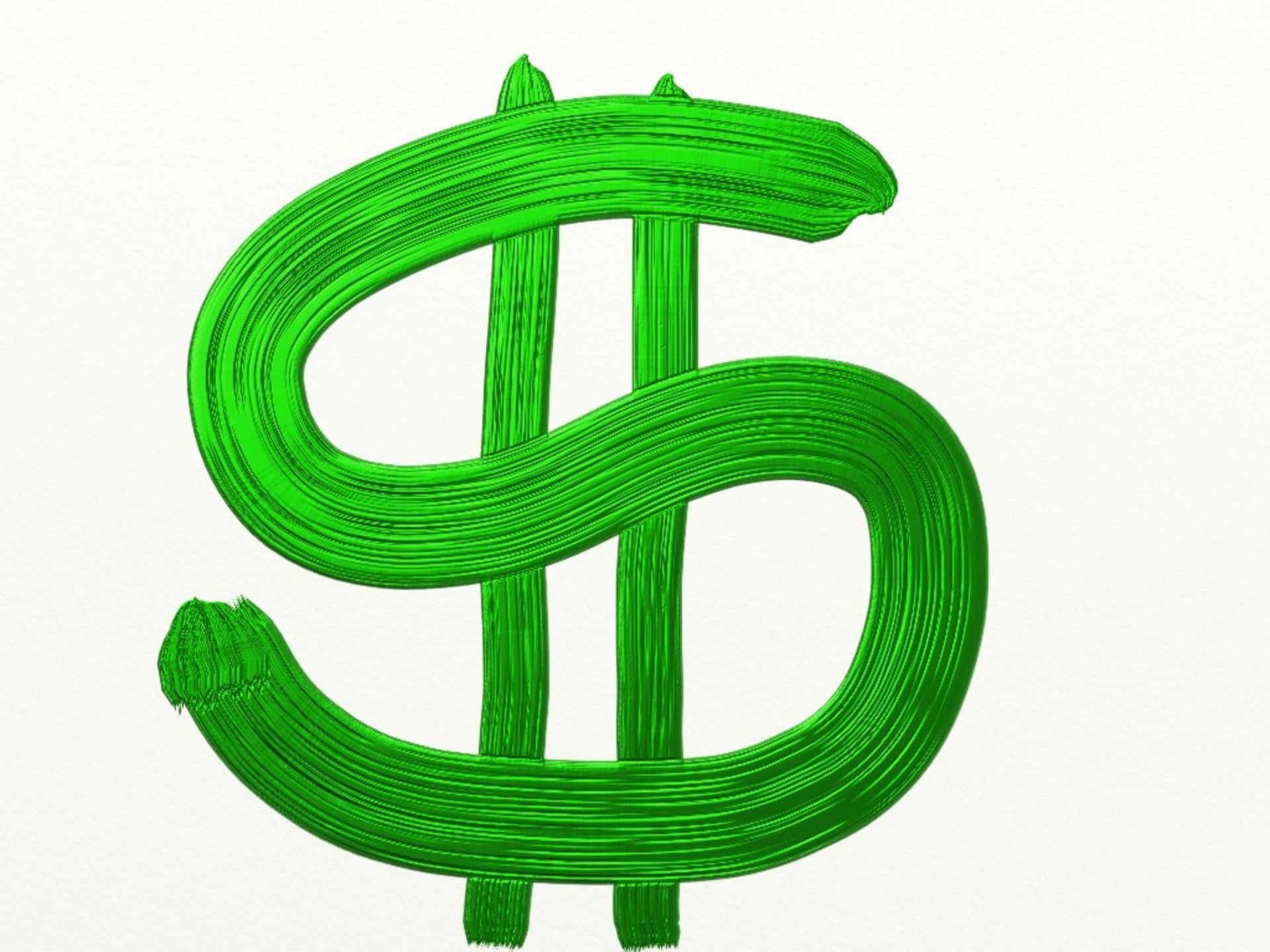 Painting Dollar Symbol Free Photo Illustration 1920x1440 Wallpaper