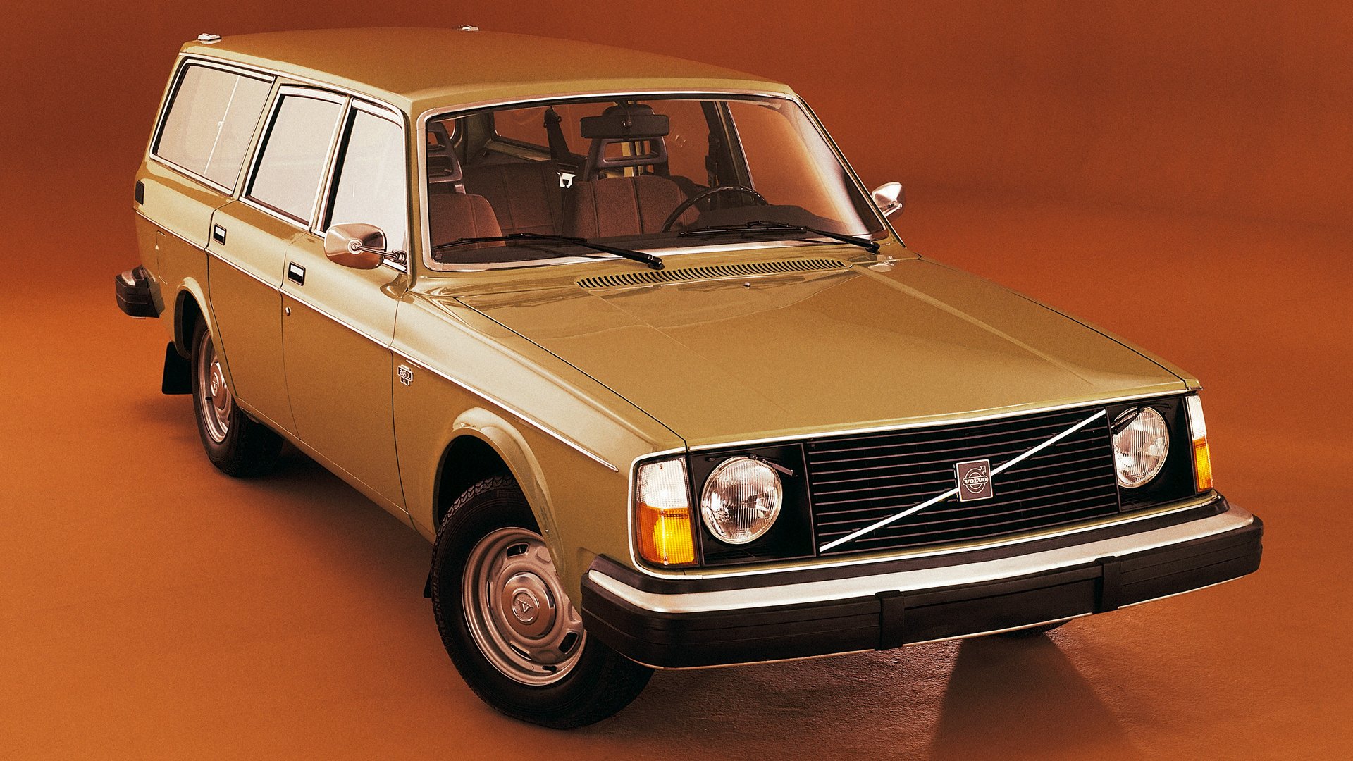 Volvo 240 1975 Wagon - HD Wallpaper 