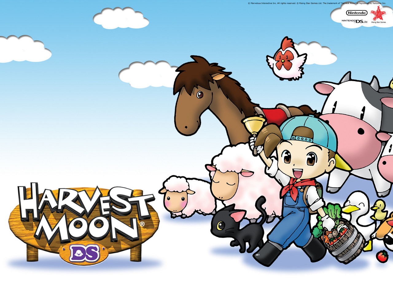 Harvest Moon Ds - HD Wallpaper 