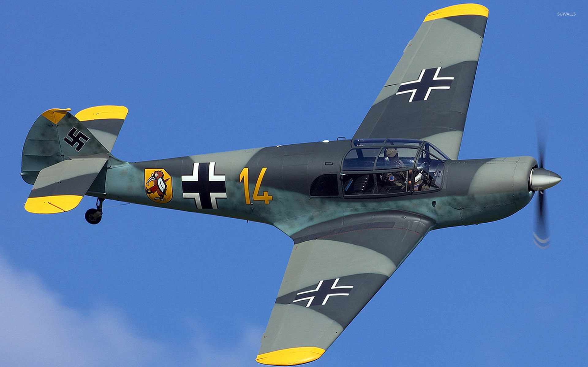 Messerschmitt Bf 108 B - HD Wallpaper 