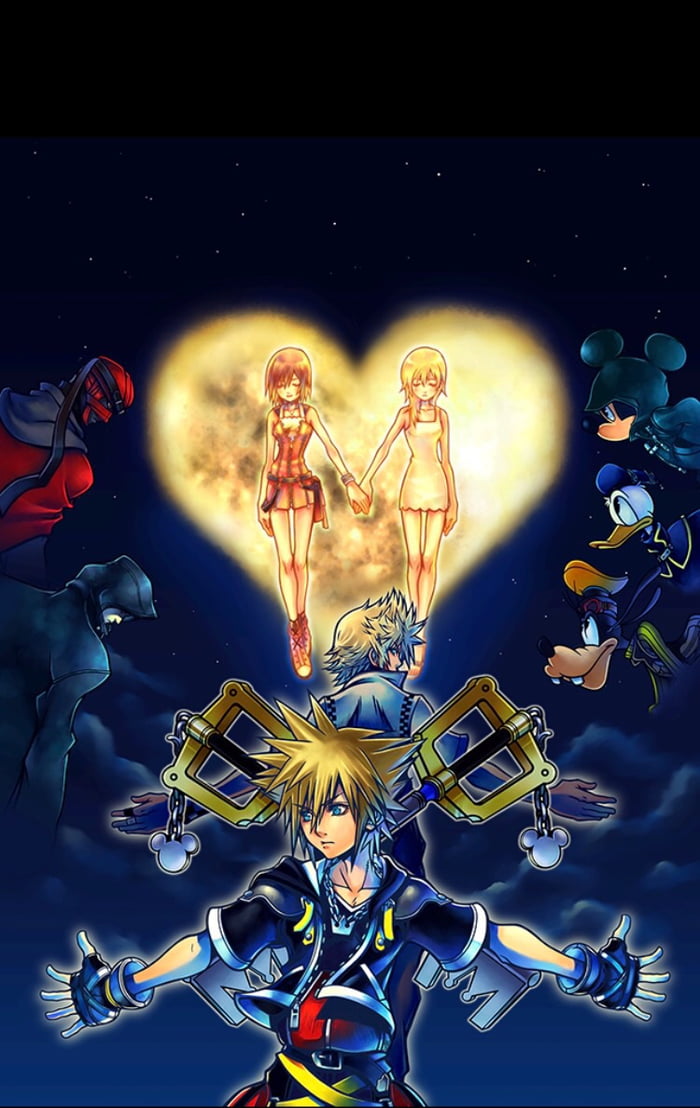 Kingdom Hearts 2 Wallpaper Phone - HD Wallpaper 
