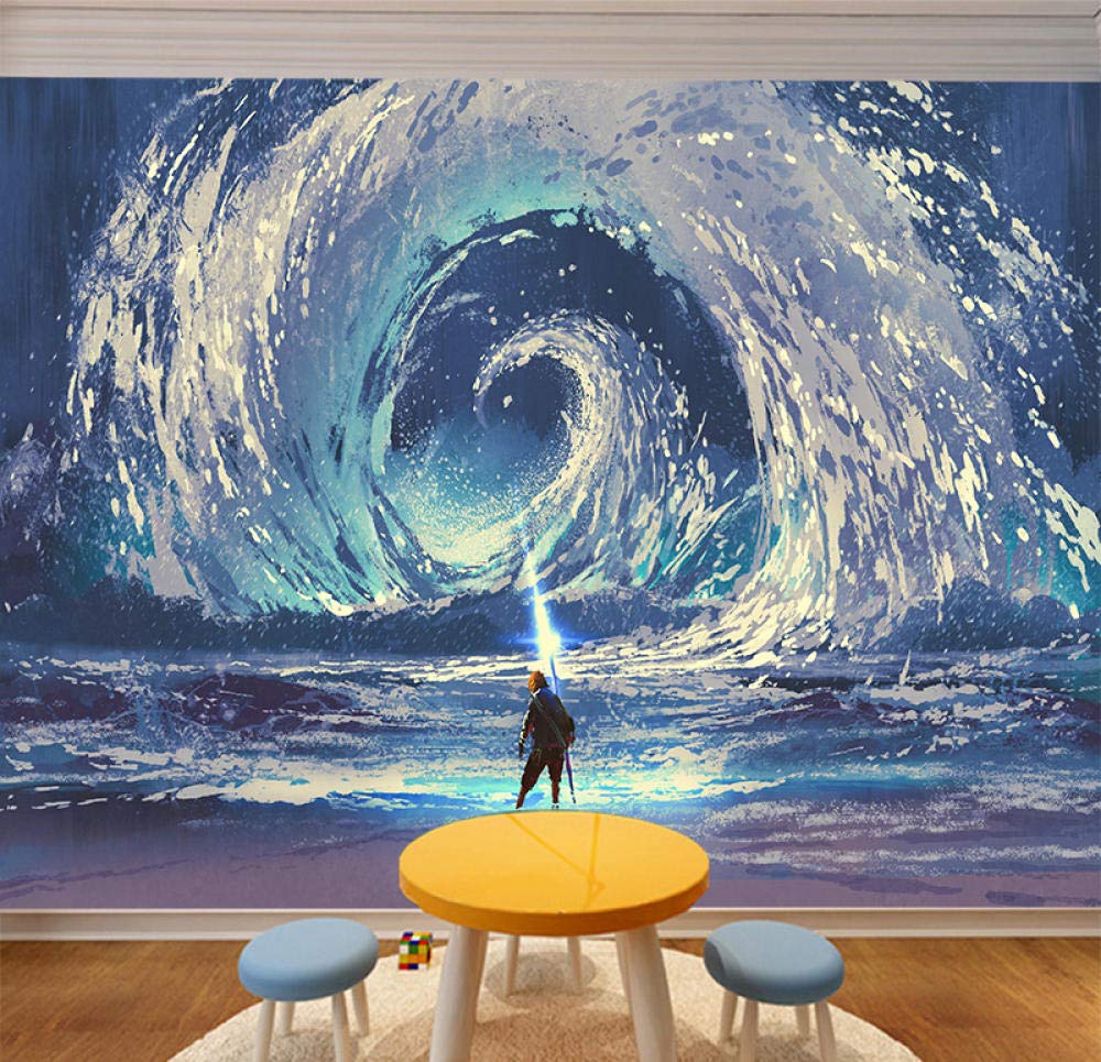 Painting Ocean Wave Famous - HD Wallpaper 