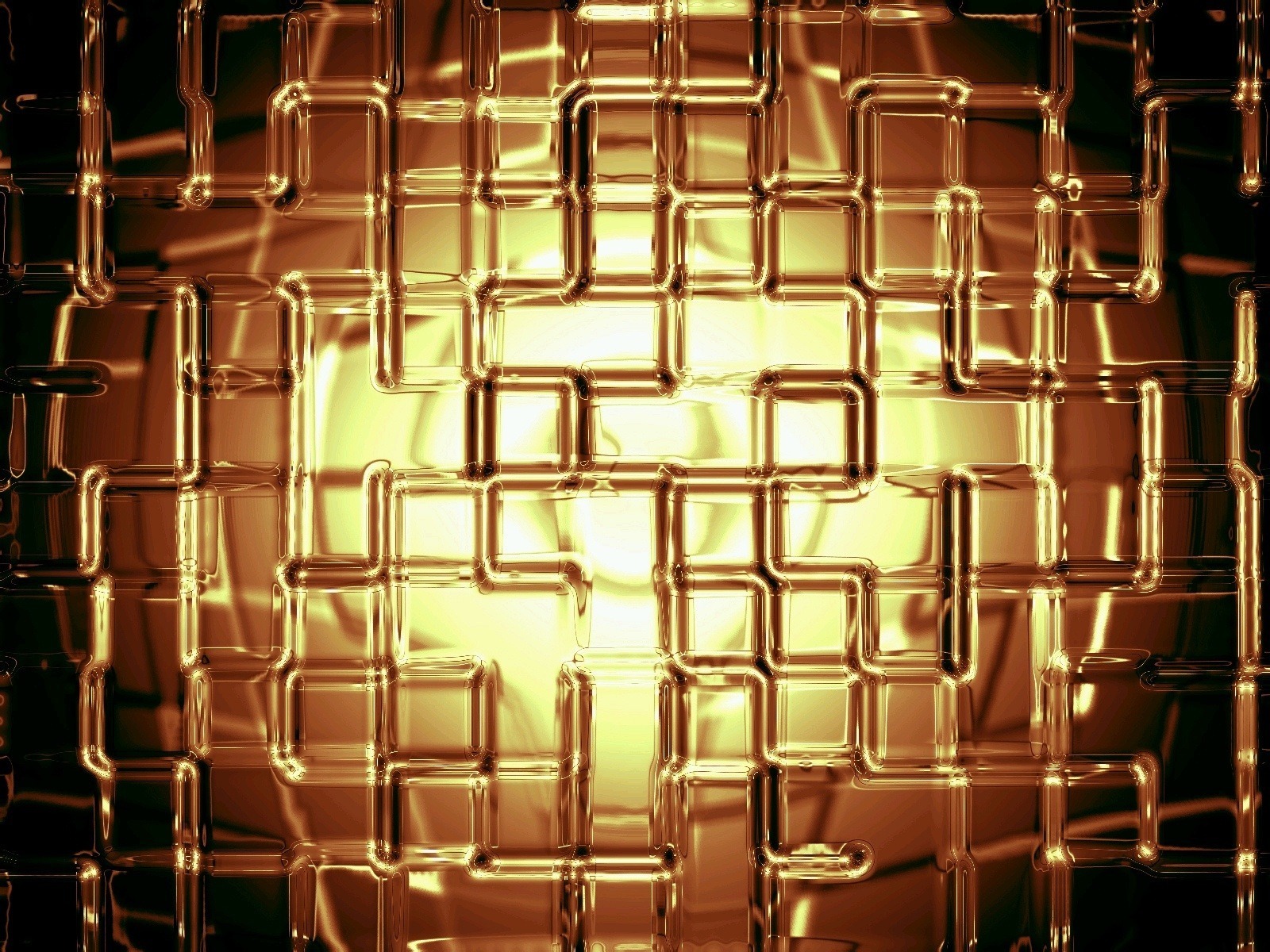 3d Abstract Gold And Black - HD Wallpaper 