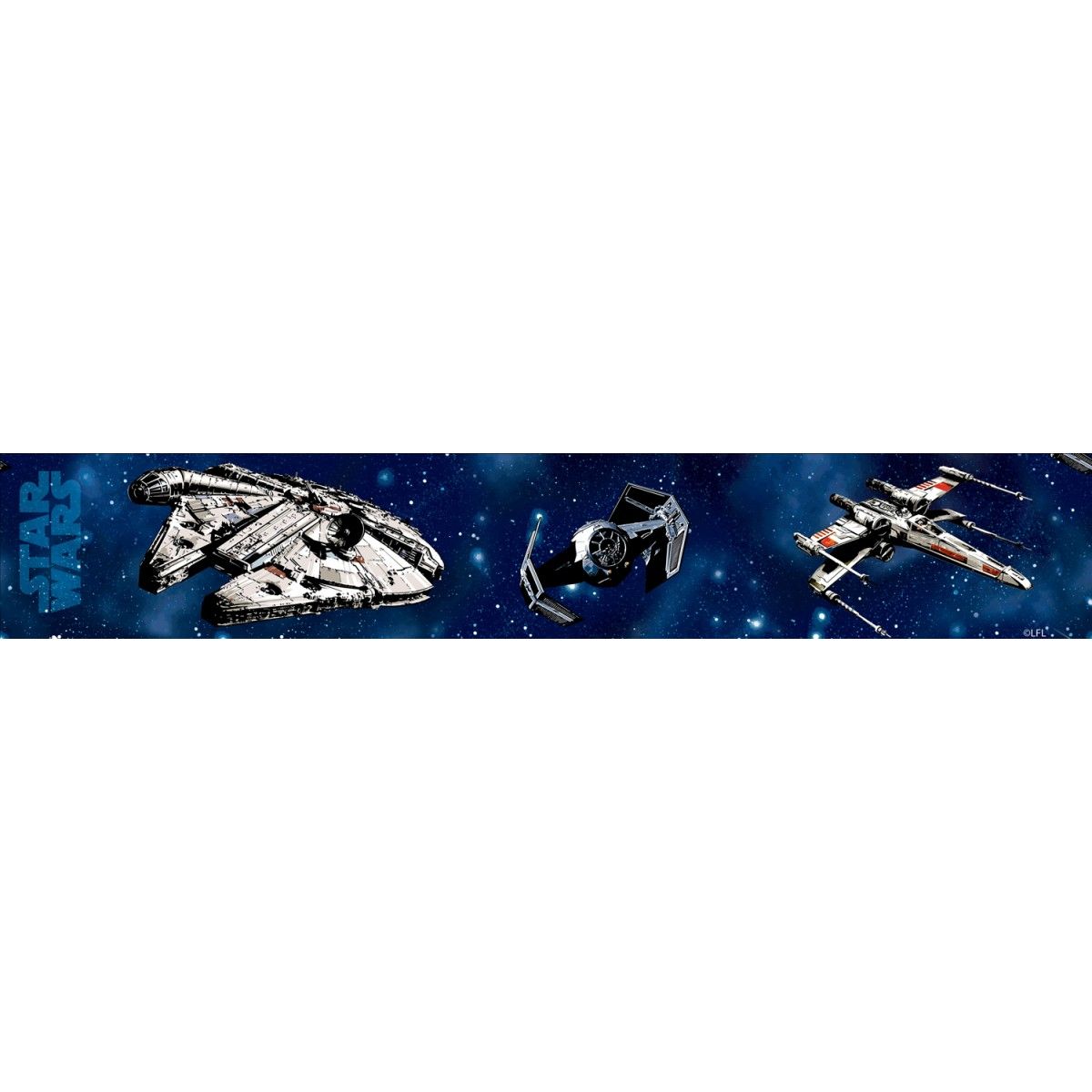 Star Wars Craft Self Adhesive Wallpaper Border 5m Boys - Bordüre Star Wars - HD Wallpaper 